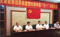 利来老牌国际官网app集团召开庆祝建党95周年暨“七一”表彰大会
